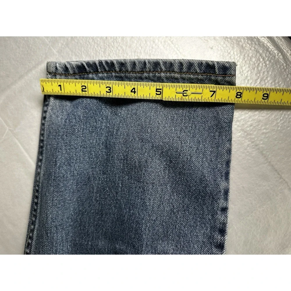 VTG Levi's 550 Jeans Mens 33x29 Light Wash Relaxed Fit - Original Black Levi Tag